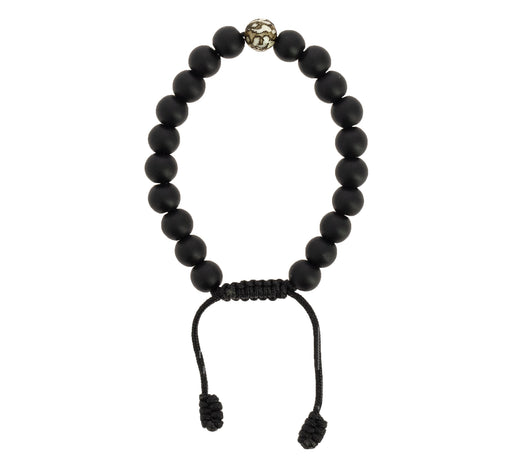 Bracelet-mala Onyx Noir — photo complémentaire 1