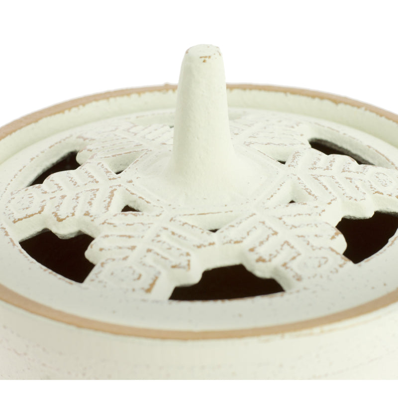 Brûle-parfums Iwachu Blanc - L'Hiver — photo complémentaire 1