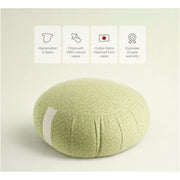 Zafu Rond de Kapok Sakura Vert — photo complémentaire 2