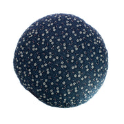 Zafu Rond de Kapok Sakura - Bleu — photo complémentaire 2