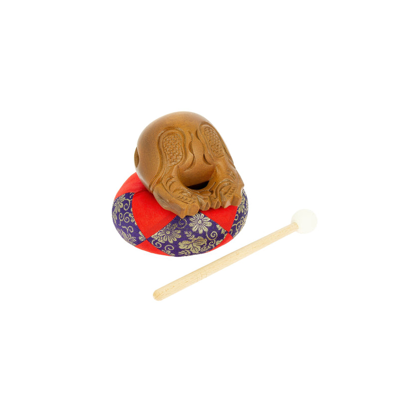 Mokugyo 10,5 cm. avec coussin — photo complémentaire 2
