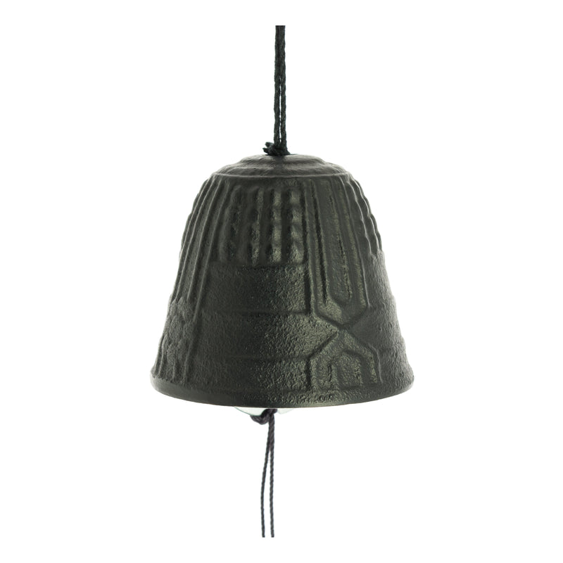 Cloche Feng Shui Furin Iwachu Noire 4,5 cm — photo complémentaire 2