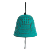 Cloche Feng Shui Furin Iwachu Turquoise 4,5 cm — photo complémentaire 2