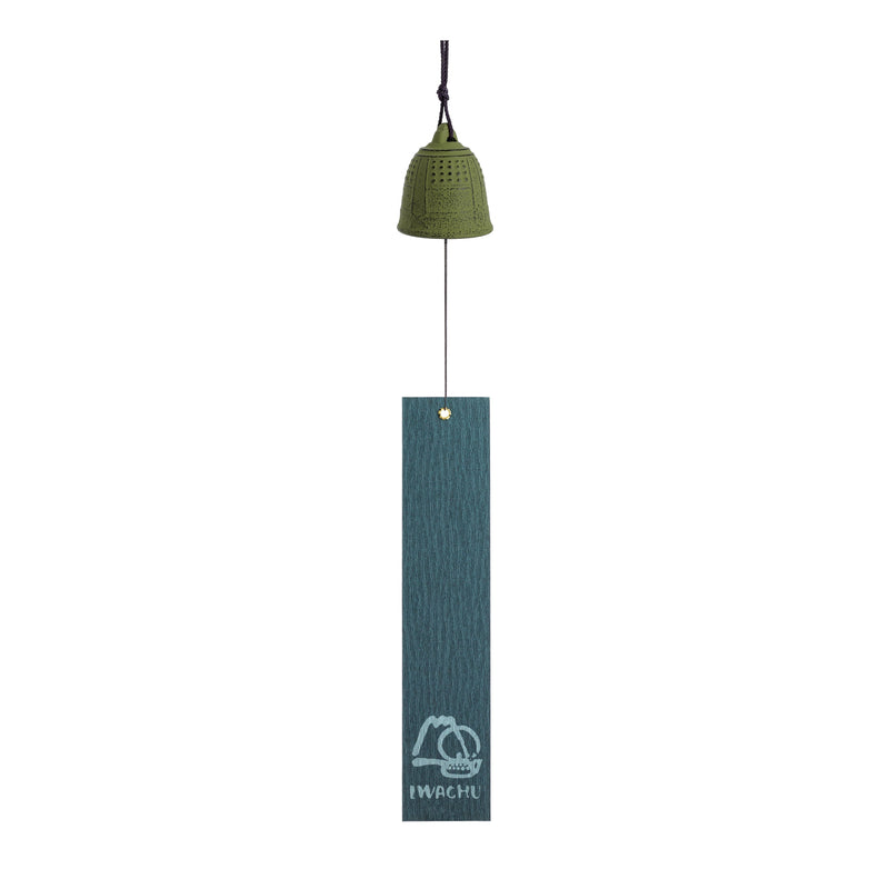 Cloche Feng Shui Furin Iwachu Verte 5,5 cm — photo complémentaire 1