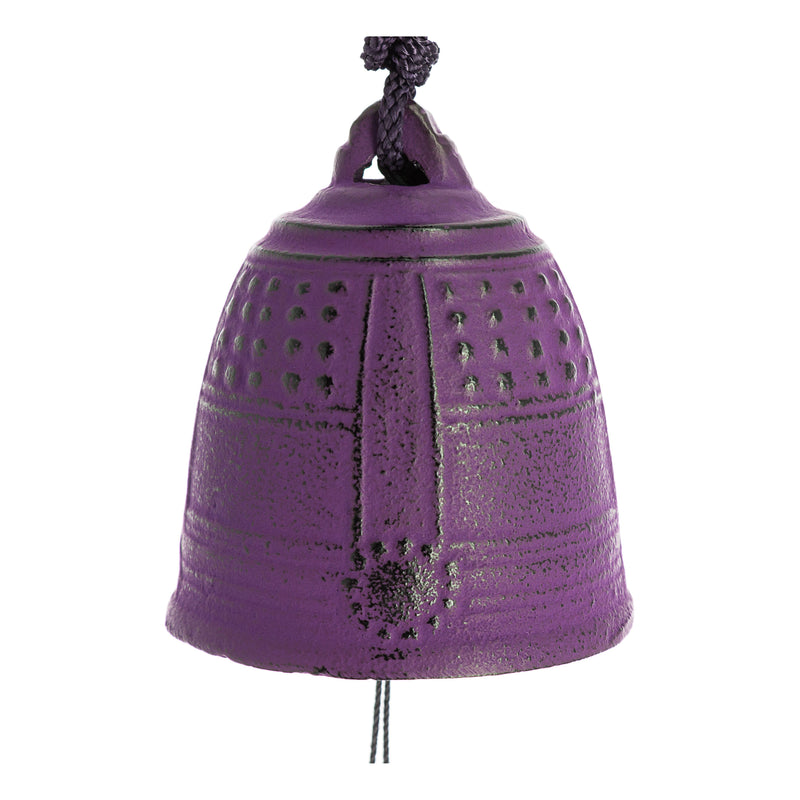 Cloche Feng Shui Furin Iwachu Pourpre 5,5 cm — photo complémentaire 1