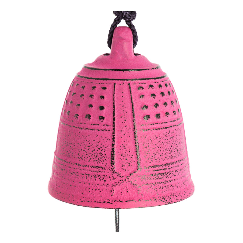 Cloche Feng Shui Furin Iwachu Rose 5,5 cm — photo complémentaire 2
