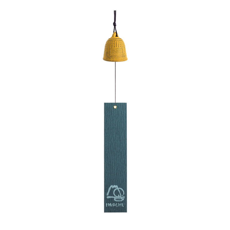 Cloche Feng Shui Furin Iwachu Jaune 5,5 cm — photo complémentaire 1