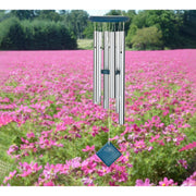 Carillon à Vent Pluton - Argenté Bleu - 68CM — photo complémentaire 1