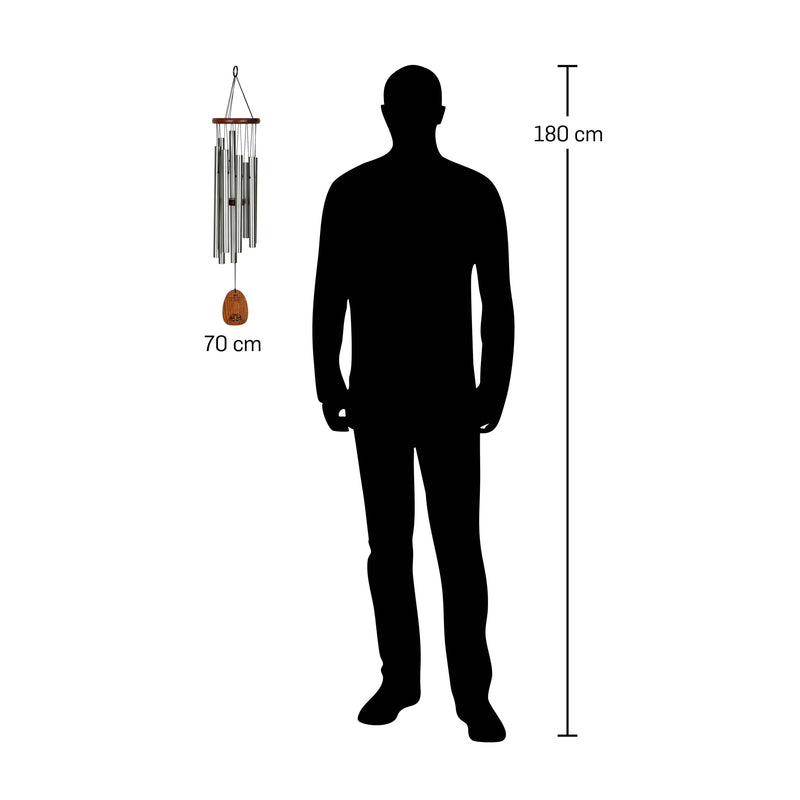 Carillon à Vent Mindfulness - Moyen - 70CM — photo complémentaire 1