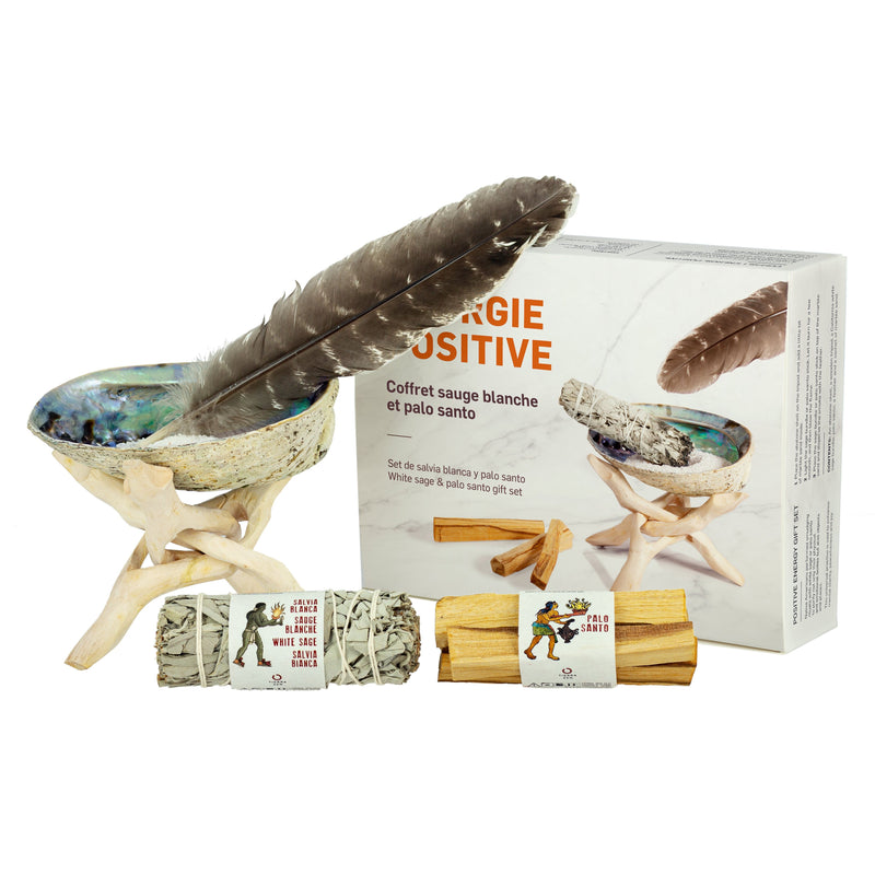 Coffret Énergie Positive - Sauge Blanche & Palo Santo — photo complémentaire 1