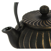 Théière Iwachu Nami Noir-Doré - 650 ml — photo complémentaire 1
