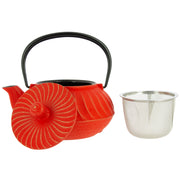 Tetera Iwachu Nami Roja-Dorada - 650 ml — photo complémentaire 1