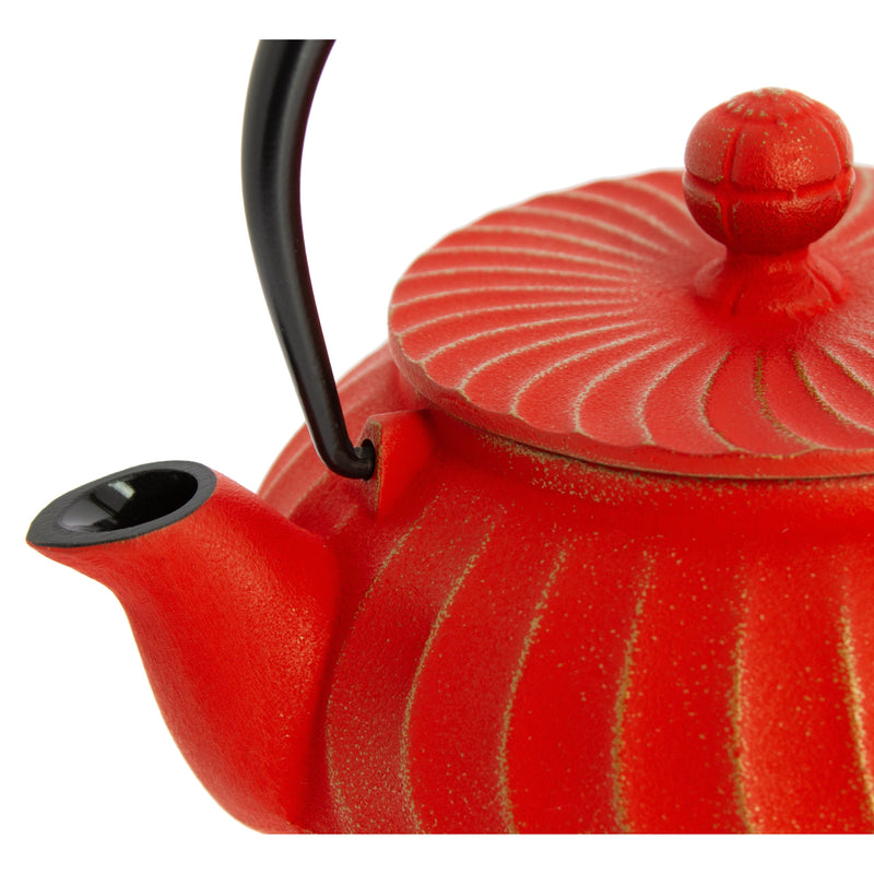 Tetera Iwachu Nami Roja-Dorada - 650 ml — photo complémentaire 3
