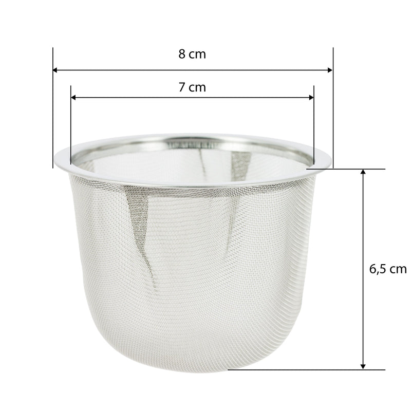 Filtro Para Teteras - 7 cm Ø Interior - Filtre pour théière en acier inoxydable — photo complémentaire 2