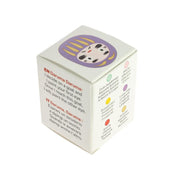 Daruma violet petit Longévité KP47 — figurine et boîte