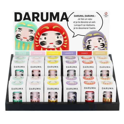 Présentoir Tierra Zen KP72 avec 36 petits Darumas