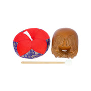Mokugyo 15 cm avec maillet et coussin — vue 3