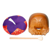 Mokugyo 27 cm avec maillet et coussin — vue 3