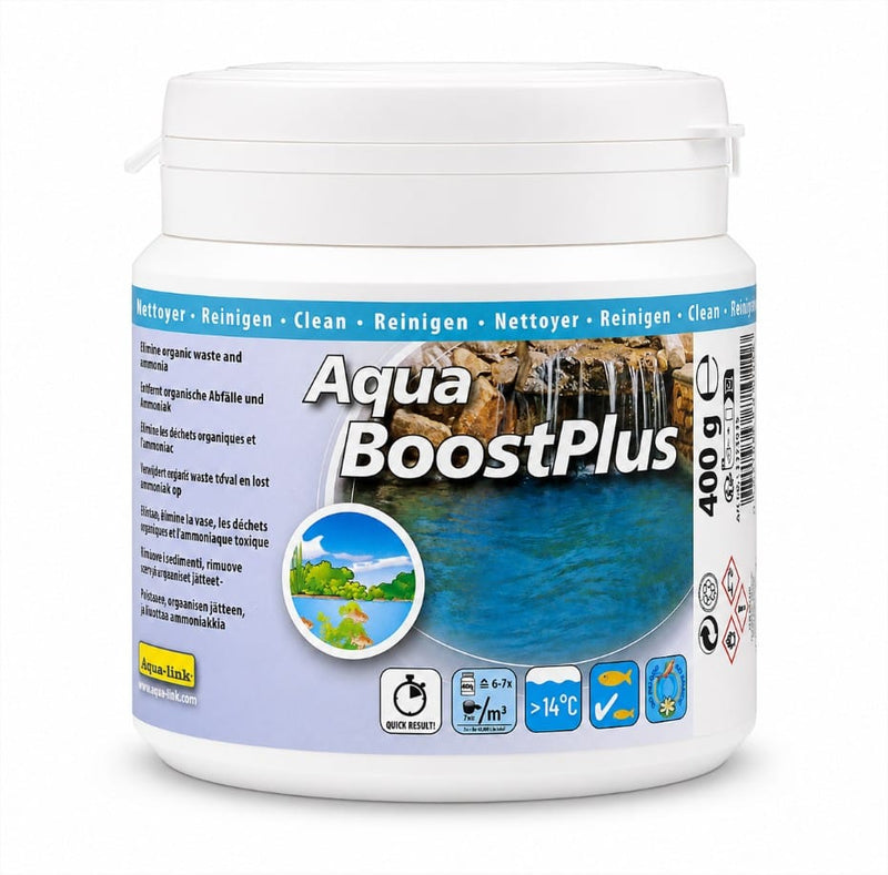 Ubbink Aqua Boost Plus 400G - 1M³ traite 60G - Convient pour 6,5M³ 8711465730358 1373035