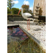 Ubbink Animaux en plastique Cigogne - piquet de soutien inclus - H88 cm 8711465325011 1382501