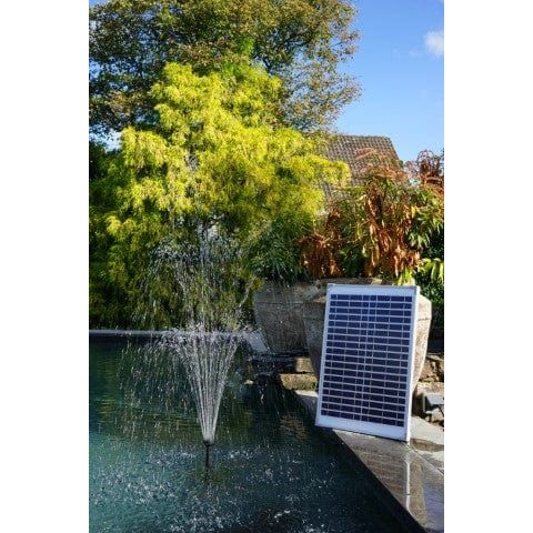 Ubbink SolarMax 1000 - Pompe à jet d'eau solaire sans accu - Ubbink 1351186 8711465511865