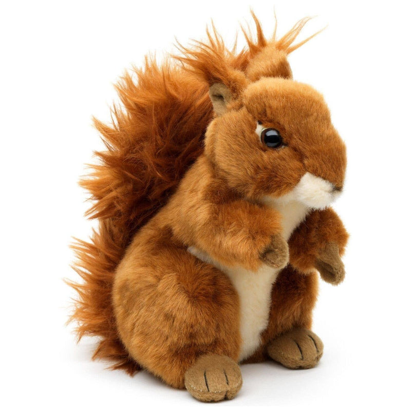 Uni Toys Écureuil debout - 17 cm (hauteur) - doudouil/peluche L89006