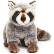 Uni Toys Raton laveur, assis, 25 cm (longueur), doudou ou en peluche WA0231