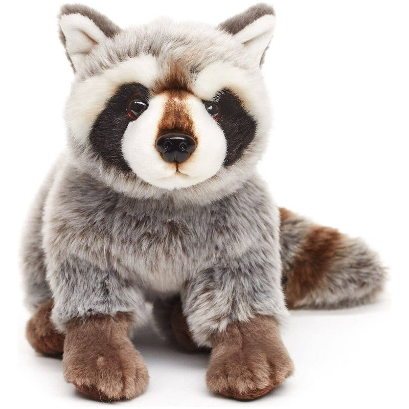 Uni Toys Raton laveur, assis, 25 cm (longueur), doudou ou en peluche WA0231