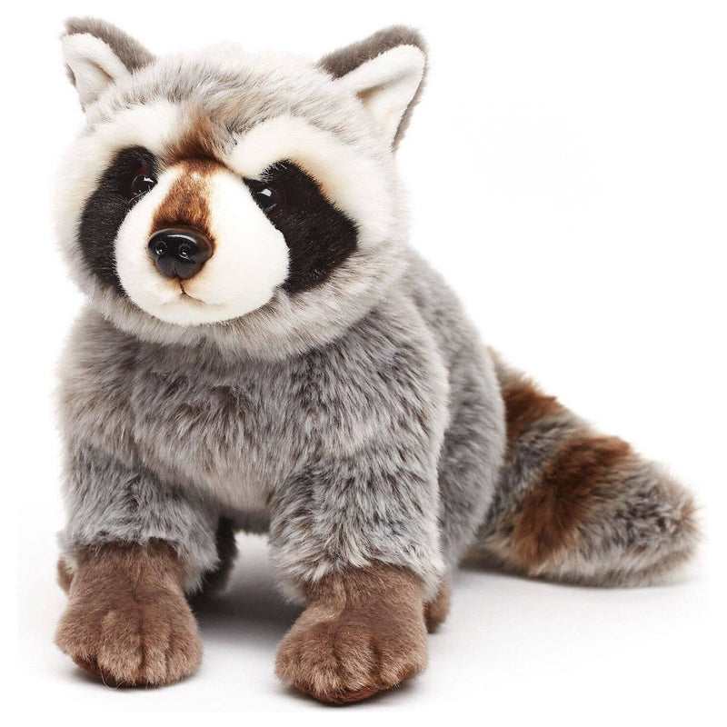 Uni Toys Raton laveur, assis, 25 cm (longueur), doudou ou en peluche WA0231