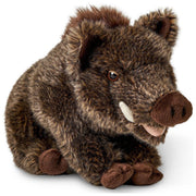 Uni Toys Sanglier, assis, 18 cm (hauteur), doudouille/peluche C91064R