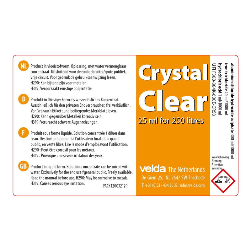 Crystal Clear 1000 ml - Velda