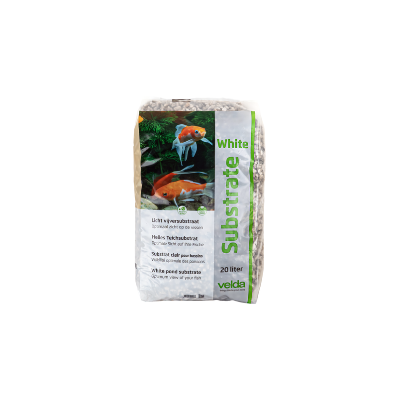 Pond Substrate blanc 20 l 13 kg présentoir (20) - Velda