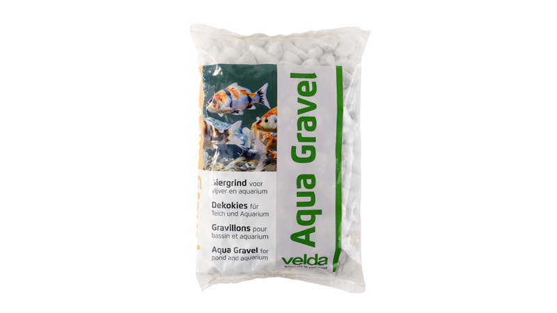 Aqua Gravel blanc 8-12 mm 2,5 kg - Velda