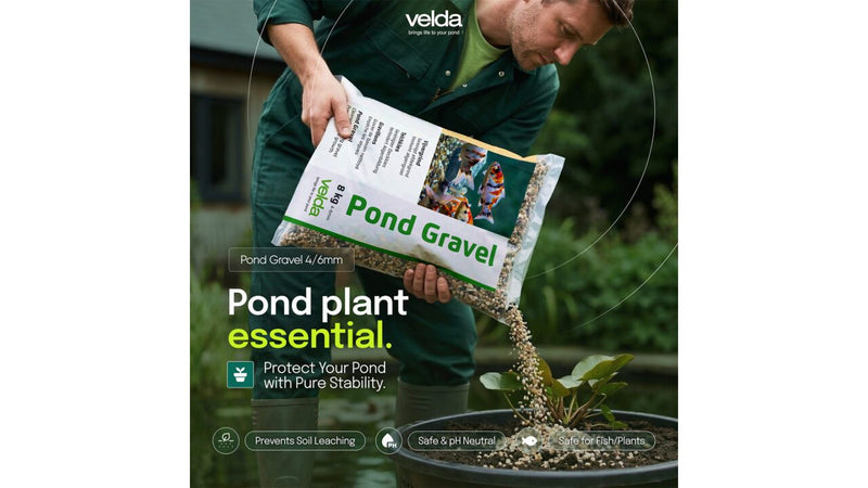 Pond Gravel 4/6 mm 8 l 8 kg - Velda