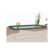 Bassin Orbis Bio-Pond 76 x 46 cm - Set - Velda
