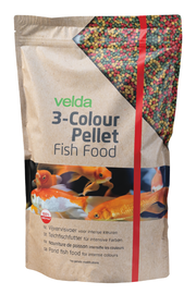 Nourriture pour poissons 3-Colour Pellet Food 3000 ml - Velda