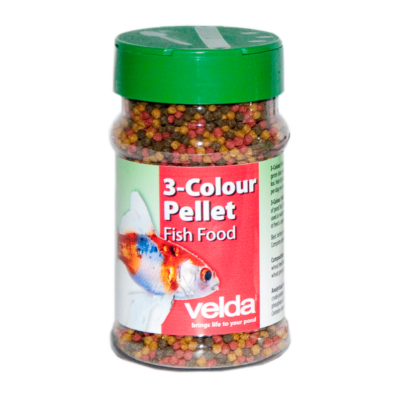 Nourriture pour poissons Vivelda 3-Colour Pellet 300 ml
