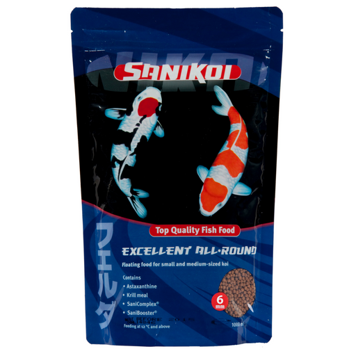 Nourriture pour poissons Excellent All-Round 6 mm 1 l - SaniKoi