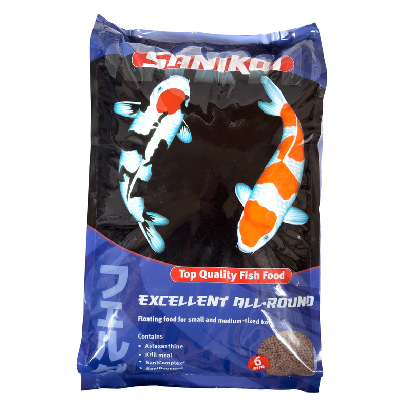 Nourriture pour poissons Excellent All-Round 6 mm 10 l - SaniKoi