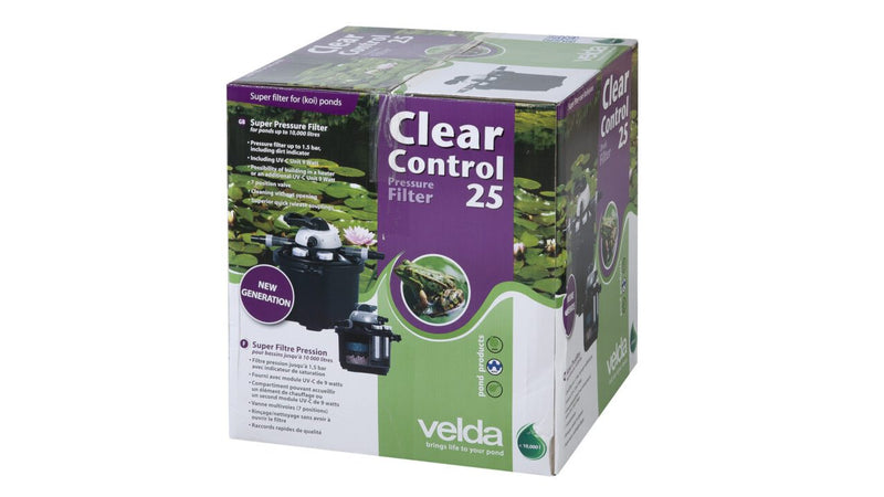 Clear Control 25 + UV-C 9 W - Velda
