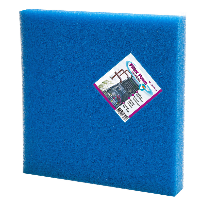 Mousse filtrante bleu 50x50x2 cm - Velda