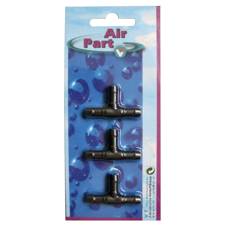 Raccord d’air en T 6/9 mm 3 pièces - Velda