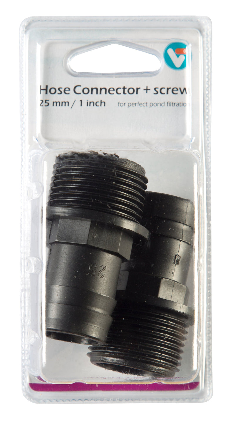 Raccord de tuyau + filetage 25 mm 1 pouce - Velda