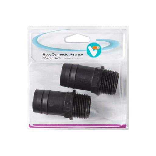Velda Tuyaux et raccords pour bassin Raccord de tuyau + filetage 32 mm 1 pouce - Velda 8711921237094 146878
