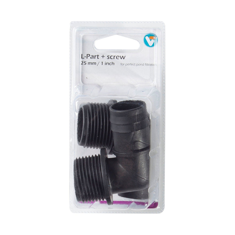 Velda L-Stück mit Gewinde – 20/25/32/40 mm