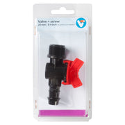 Vanne + filetage 20 mm 3/4 pouce - Velda