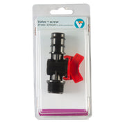 Vanne + filetage 25 mm 3/4 pouce - Velda