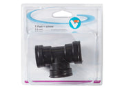 Raccord en T + filetage 3/4 pouce - Velda