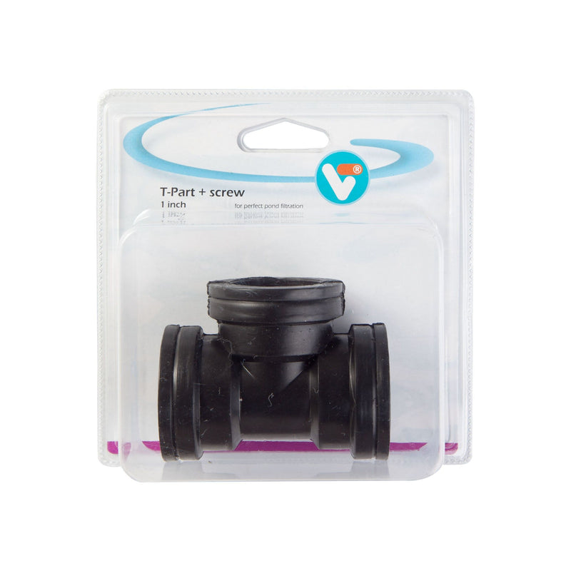 Raccord en T + filetage 1 pouce - Velda