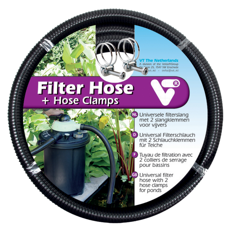 Filter Hose + Clamps 32 mm — Velda